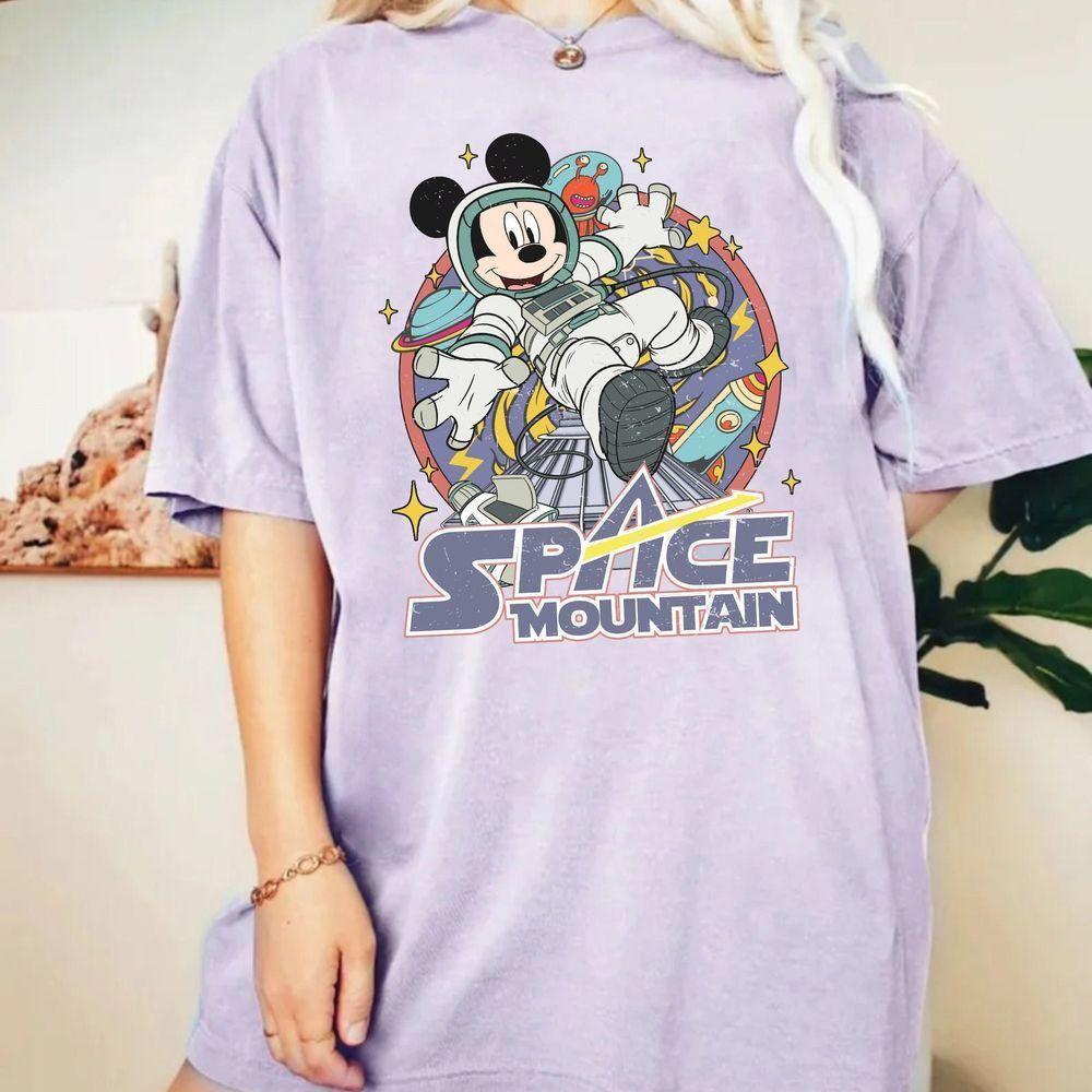 Vintage Disney Space Mountain Vuitino Shirt Vintage Disney Space Mountain Vuitino Shirt